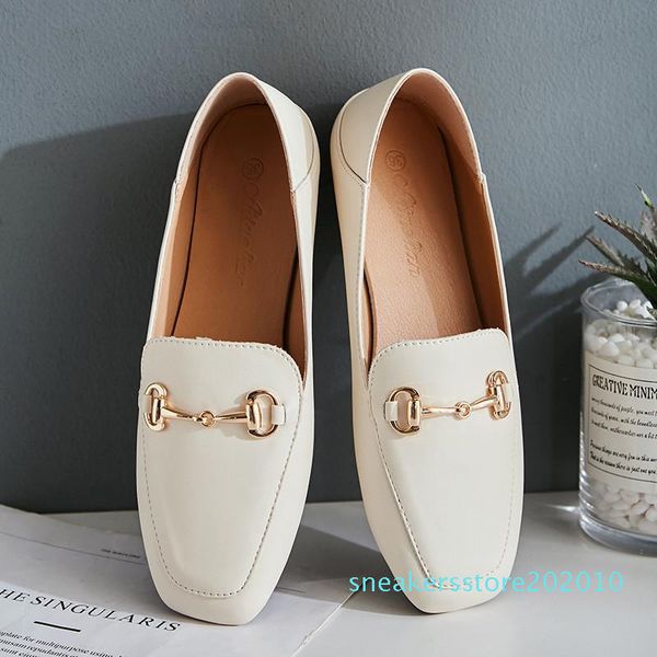 european and american british flat single shoes women's fashion simple thick heels thin shallow buckle loafers casual shoes s10, Black
european and american british flat single shoes women's fashion simple thick heels thin shallow buckle loafers casual shoes s10, Black