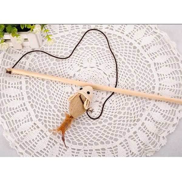 1pc wooden pole mice mouse tease cats rods plaything environmental fashion wood pet toys cat teaser wholesale
1pc wooden pole mice mouse tease cats rods plaything environmental fashion wood pet toys cat teaser wholesale
