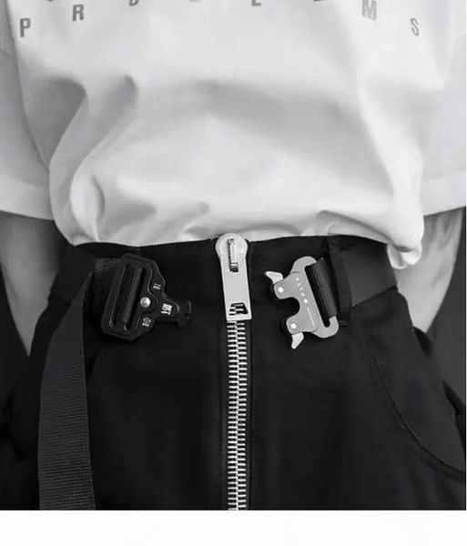 alyx belt brand men and women military outdoor multifunctional training strap ceintures hip hip hop off belt ow, Black;white
alyx belt brand men and women military outdoor multifunctional training strap ceintures hip hip hop off belt ow, Black;white