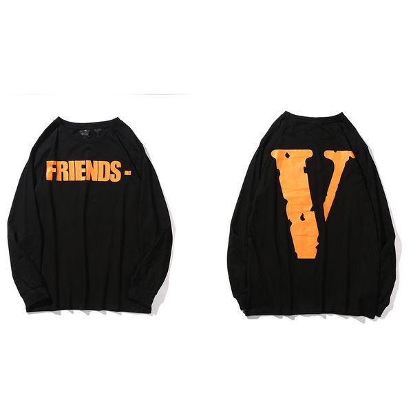20ss women clothes men hoodie v friends cotton hoodies hip hop big v logo women sweatshirts, Black
20ss women clothes men hoodie v friends cotton hoodies hip hop big v logo women sweatshirts, Black