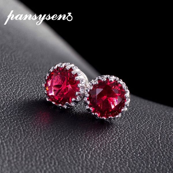pansysen 8mm charms ruby amethyst emerald stud earrings real 925 sterling silver earrings for women 10 colors wholesale gifts, Golden;silver
pansysen 8mm charms ruby amethyst emerald stud earrings real 925 sterling silver earrings for women 10 colors wholesale gifts, Golden;silver