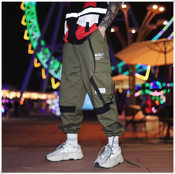 mens multi-pocket harem pant men streetwear punk cargo pant hip hop casual trousers joggers male black 
mens multi-pocket harem pant men streetwear punk cargo pant hip hop casual trousers joggers male black