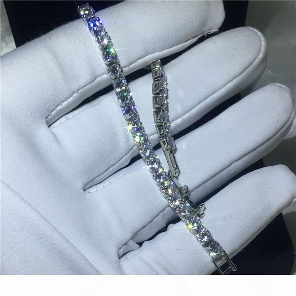 2019 fashion round cut tennis bracelet cubic zirconia white gold filled engagement bracelets for women wedding accessaries, Black
2019 fashion round cut tennis bracelet cubic zirconia white gold filled engagement bracelets for women wedding accessaries, Black