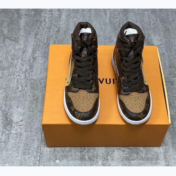 2020ec designer new luxury men's casual sports shoes, men's designer casual shoes of with original box, Black