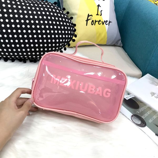 l825f cosmetic female waterproof transparent makeup female internet red large capacity travel simple portable carry-on wash bag cosmetic sto
l825f cosmetic female waterproof transparent makeup female internet red large capacity travel simple portable carry-on wash bag cosmetic sto