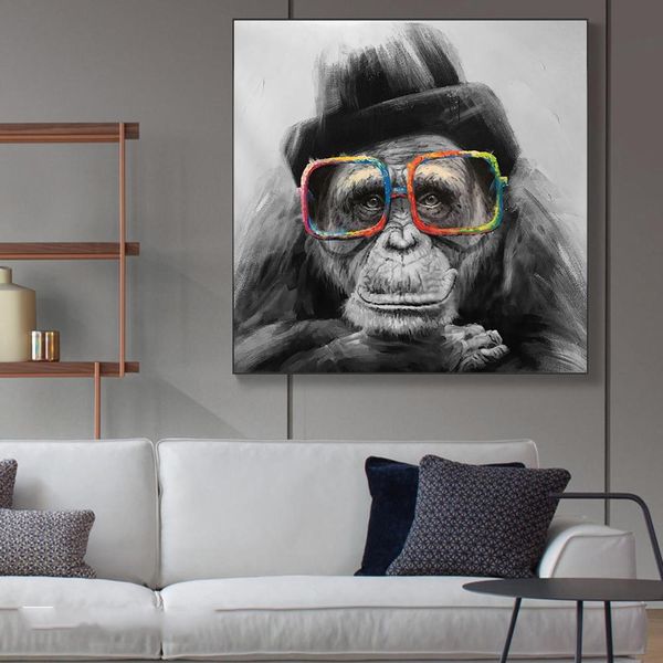 обезьяна с glasses nordic art canvas плакаты и печатает черно-белые животные холст картины на стене art мартышки изображение
обезьяна с glasses nordic art canvas плакаты и печатает черно-белые животные холст картины на стене art мартышки изображение