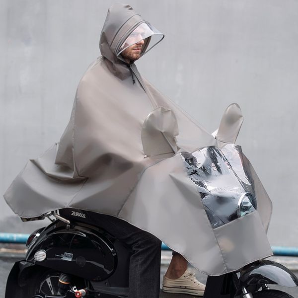 reflective printing motorcycle environmental protection extra thick brim electric motorcycle poncho eva raincoat, Black
reflective printing motorcycle environmental protection extra thick brim electric motorcycle poncho eva raincoat, Black