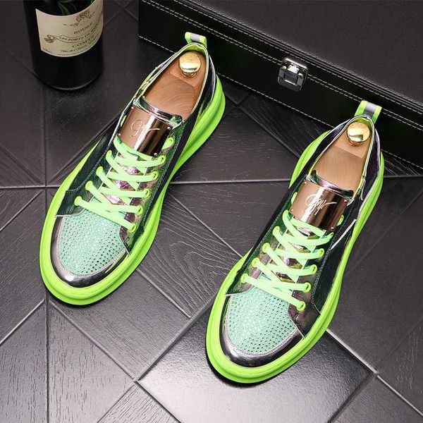 fashion sheet metal men sneakers breathable casual shoes hip-hop flat board men height increasing shoes zapatillas hombre, Black
fashion sheet metal men sneakers breathable casual shoes hip-hop flat board men height increasing shoes zapatillas hombre, Black