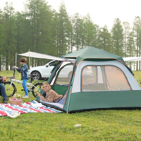 automatic outdoor camping tent durable waterproof family large tents 3-4 person easy setup tent for beack garden fishing
automatic outdoor camping tent durable waterproof family large tents 3-4 person easy setup tent for beack garden fishing