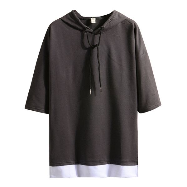 men's hoodies & sweatshirts short sleeve mens patchwork summer hoodie shirt casual hip hop sweatshirt men hoody plus size, Black
men's hoodies & sweatshirts short sleeve mens patchwork summer hoodie shirt casual hip hop sweatshirt men hoody plus size, Black