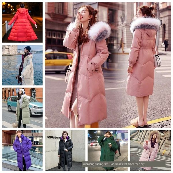 fsbij 2020 autumn and winter new women's korean style mid-length women's loose down cotton-padded down jacket thickened cotton-pad, Black
fsbij 2020 autumn and winter new women's korean style mid-length women's loose down cotton-padded down jacket thickened cotton-pad, Black