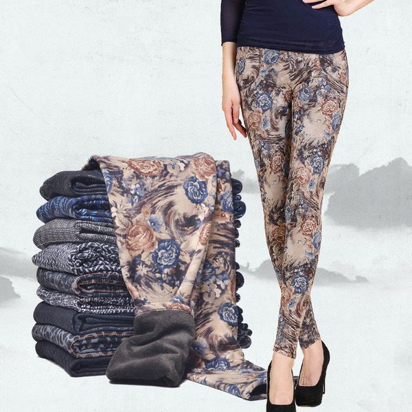 autumn winter style plus velvet warm leggings fleece women plus size printing flowers thick womens pants black casual women leggings
autumn winter style plus velvet warm leggings fleece women plus size printing flowers thick womens pants black casual women leggings