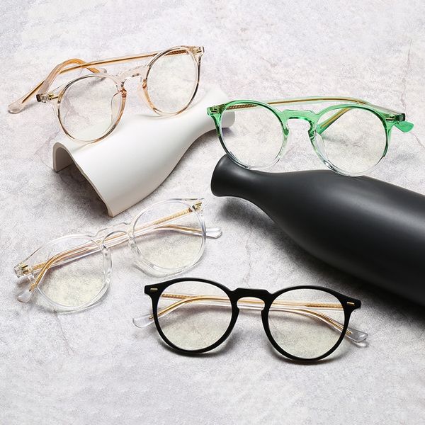 20 new plain korean style student frame glasses universal plain glasses for men and women myopia, Silver
20 new plain korean style student frame glasses universal plain glasses for men and women myopia, Silver