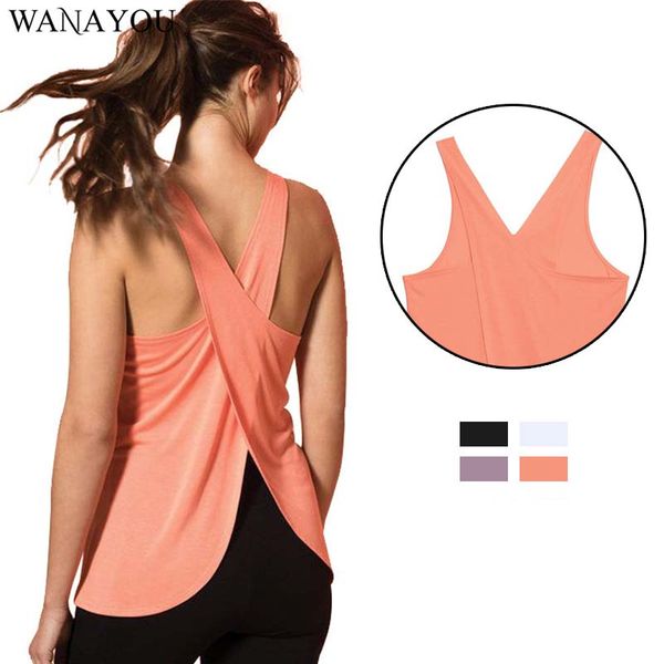 wanayou cross back womens running vest,quick dry sleeveless running shirts for women,breathable sports workout women's gym, Black;blue
wanayou cross back womens running vest,quick dry sleeveless running shirts for women,breathable sports workout women's gym, Black;blue