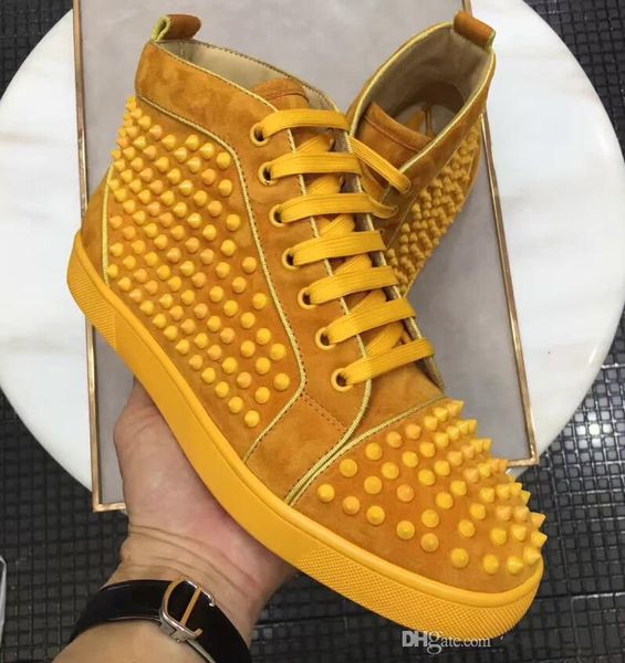 buy red bottom sneakers casual shoes mens women high cut brand designer full spikes roller boat flats skateboard loafers luxury lovers, Black
buy red bottom sneakers casual shoes mens women high cut brand designer full spikes roller boat flats skateboard loafers luxury lovers, Black