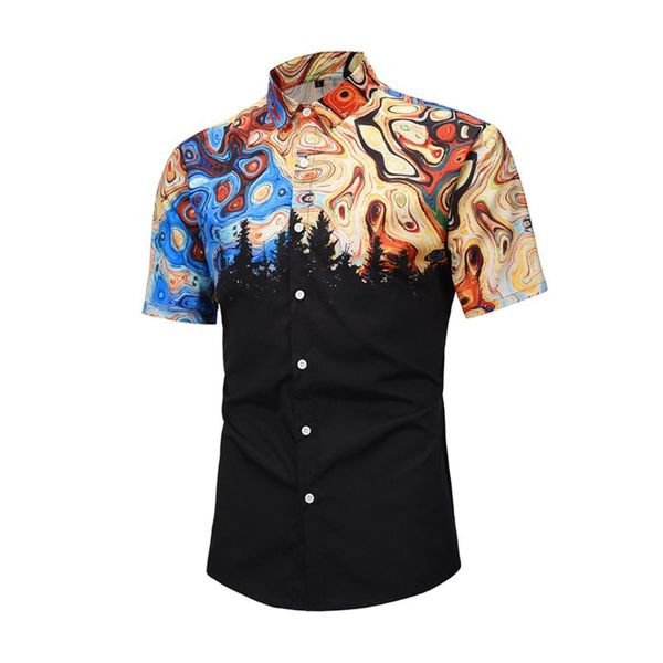 men's casual shirt short sleeve pure color summer male fashion hawaiian slim fit shirts mens dress shirts apr4, White;black
men's casual shirt short sleeve pure color summer male fashion hawaiian slim fit shirts mens dress shirts apr4, White;black