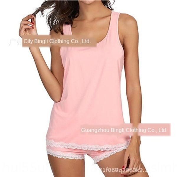 2020 new women's cotton striped sleeveless 2020 new lace women's pajamas cotton striped pajamas sleeveless lace, Blue;red
2020 new women's cotton striped sleeveless 2020 new lace women's pajamas cotton striped pajamas sleeveless lace, Blue;red