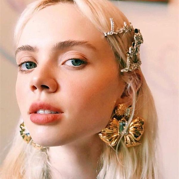 exagerated alloy big bow knot charms dangle earrings for women fashion jewelry trendy statement earrings accessories, Silver
exagerated alloy big bow knot charms dangle earrings for women fashion jewelry trendy statement earrings accessories, Silver