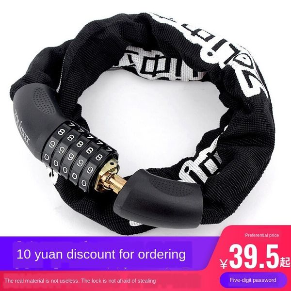 lengthened and thickened road mountain 5-digit motorcycle bicycle password chain bicycle lock motorcycle anti-theft lock
lengthened and thickened road mountain 5-digit motorcycle bicycle password chain bicycle lock motorcycle anti-theft lock