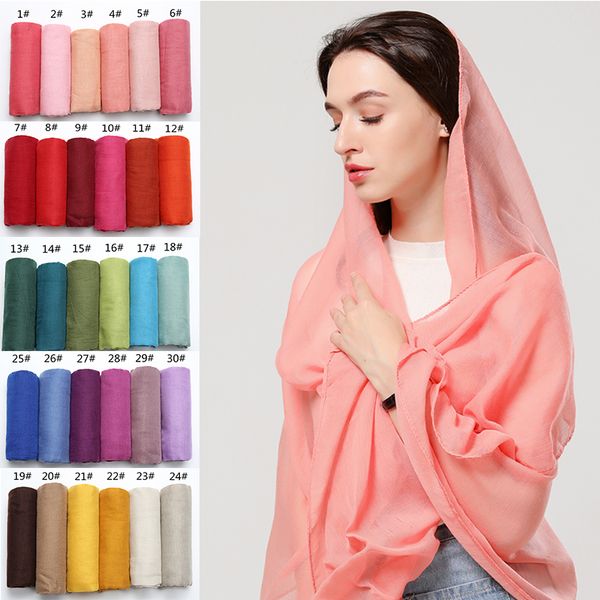 women cotton scarf soft foulard hijab lady solid scarves thin plain bubble headband shawls wraps scarfs, Blue;gray
women cotton scarf soft foulard hijab lady solid scarves thin plain bubble headband shawls wraps scarfs, Blue;gray