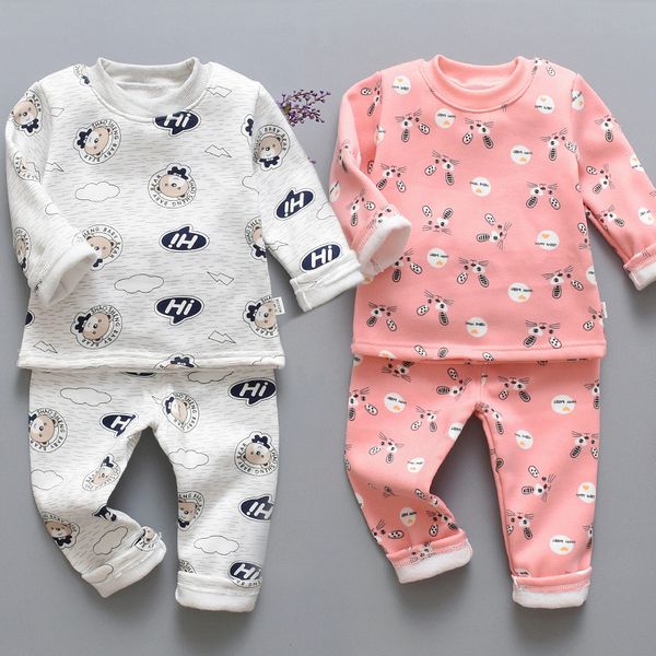 baby girl clothes autumn and winter pajamas suit baby boy home clothes cartoon cute bear thick warm clothing, White
baby girl clothes autumn and winter pajamas suit baby boy home clothes cartoon cute bear thick warm clothing, White