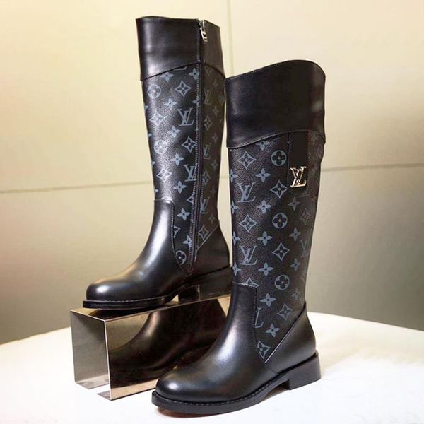 women boots zipper knee high round toe platform ladies shoes plus size 42 bottes femmes chaussures de femme high womens shoes fashion, Black
women boots zipper knee high round toe platform ladies shoes plus size 42 bottes femmes chaussures de femme high womens shoes fashion, Black