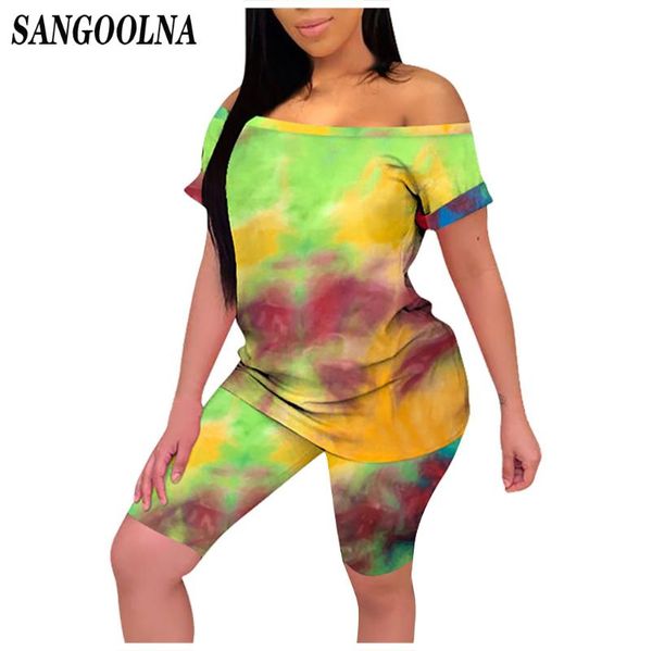 summer 2020 tie dye women set short sleeve crop slash neck and shorts casual two piece set sport outfits streetwear, Gray
summer 2020 tie dye women set short sleeve crop slash neck and shorts casual two piece set sport outfits streetwear, Gray