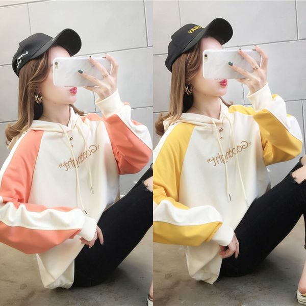 1095# spring 2020 thin sweater pullover style good quality loose hooded pullover online popular sweater women's fashion, Black
1095# spring 2020 thin sweater pullover style good quality loose hooded pullover online popular sweater women's fashion, Black