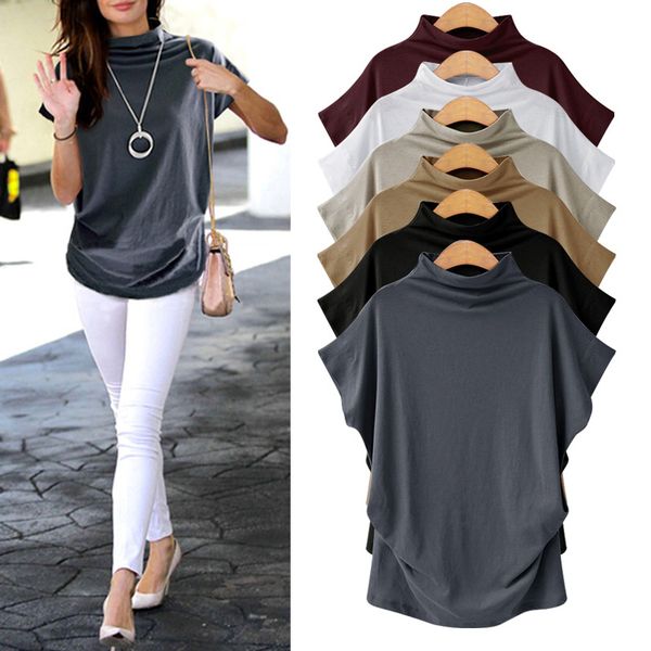plus size 2019 summer korean fashion streetwear women turtleneck t shirt cotton roupas feminina magliette donna ropa mujer
plus size 2019 summer korean fashion streetwear women turtleneck t shirt cotton roupas feminina magliette donna ropa mujer
