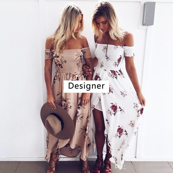 2020 new boho style long dress women off shoulder beach summer dresses floral print vintage chiffon white maxi vestidos de festa, Black;gray
2020 new boho style long dress women off shoulder beach summer dresses floral print vintage chiffon white maxi vestidos de festa, Black;gray