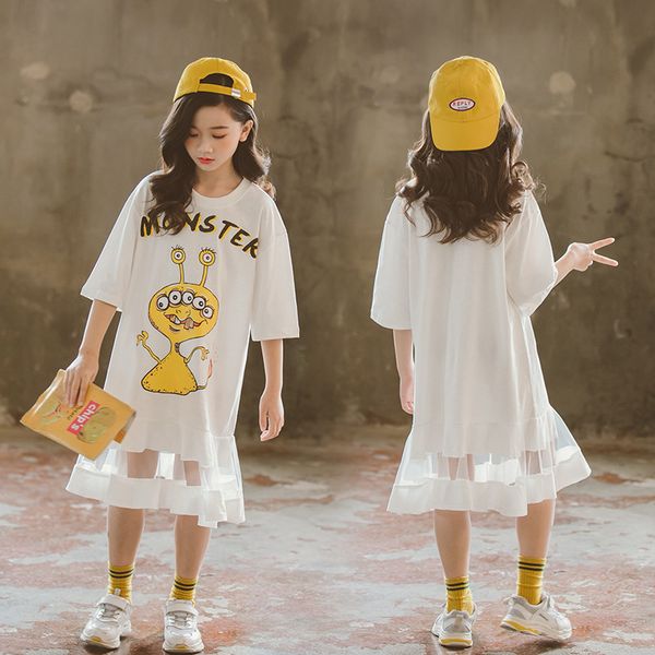 teenage girls children dress print voile white cartoon summer kids princess dresses for girls clothes kids costume 10 12 14 year, Red;yellow
teenage girls children dress print voile white cartoon summer kids princess dresses for girls clothes kids costume 10 12 14 year, Red;yellow