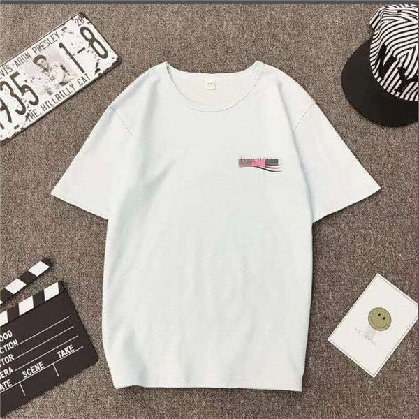 summer female designer short sleeve t-shirt monogrammed stylish simple round neck t-shirt cotton breathable brand baiêncìagat-shirt, White
summer female designer short sleeve t-shirt monogrammed stylish simple round neck t-shirt cotton breathable brand baiêncìagat-shirt, White