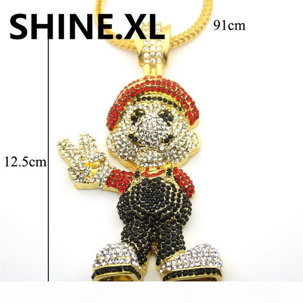 hip hop iced out размер 36inch franco цепи мультфильм игры кулон хип хоп ожерелье bling bling street party jewelry, Silver
hip hop iced out размер 36inch franco цепи мультфильм игры кулон хип хоп ожерелье bling bling street party jewelry, Silver