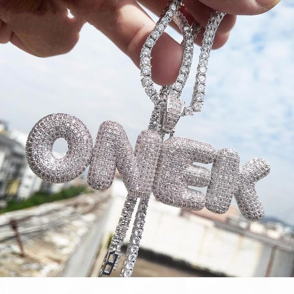 a-z custom name bubble letters necklaces & pendant charm for gold silver gold rose color cubic zircon rope chain hip hop jewelry gifts
a-z custom name bubble letters necklaces & pendant charm for gold silver gold rose color cubic zircon rope chain hip hop jewelry gifts