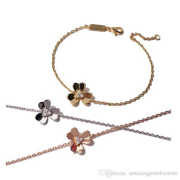 brass material paris design bracelet with flower and diamond decorate single bracelet in 15+3cm for women gift jewelry no logo ps6222a, Black
brass material paris design bracelet with flower and diamond decorate single bracelet in 15+3cm for women gift jewelry no logo ps6222a, Black