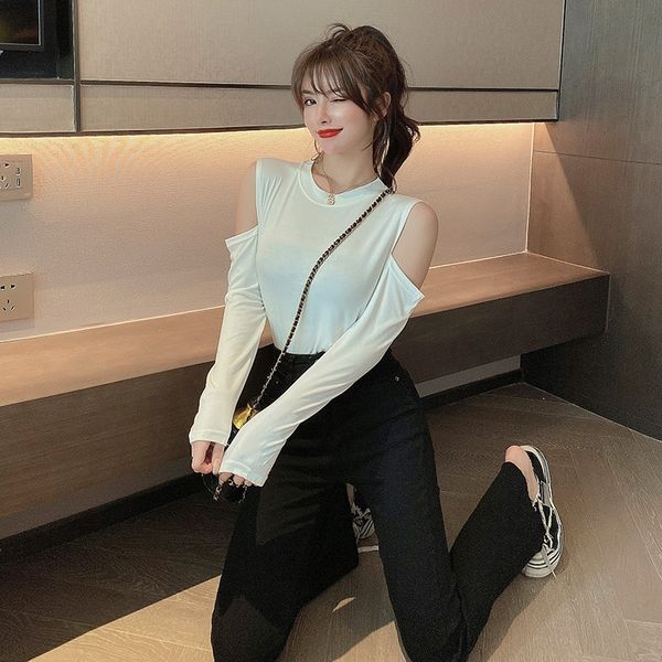 in the early autumn of 2020 the new scheming off-shoulder t-shirt high waist micro-horn jeans fashion two-piece womens clothing, White
in the early autumn of 2020 the new scheming off-shoulder t-shirt high waist micro-horn jeans fashion two-piece womens clothing, White
