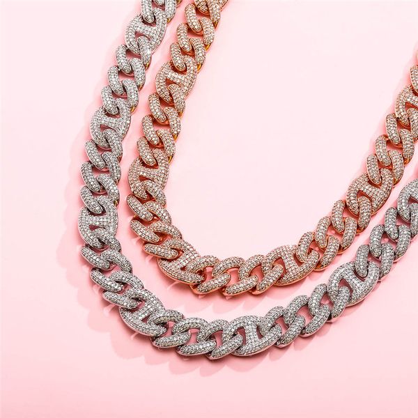 women choker necklace jewelry 14mm 14/15inch gold plated full bling cz cuban chains necklace for party wedding gift, Silver
women choker necklace jewelry 14mm 14/15inch gold plated full bling cz cuban chains necklace for party wedding gift, Silver