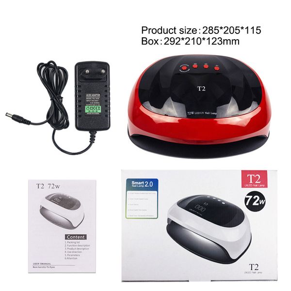 72w uv led nail lamp 36 leds fast drying auto sensor manicure tools suitable for all kinds of gel nail polish art machine
72w uv led nail lamp 36 leds fast drying auto sensor manicure tools suitable for all kinds of gel nail polish art machine