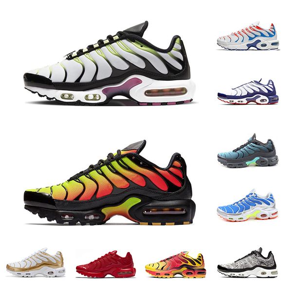 quality tn plus 2020 men women running shoes triple white black sports black volt solar red sneakers fade blue pink size 36-45
quality tn plus 2020 men women running shoes triple white black sports black volt solar red sneakers fade blue pink size 36-45
