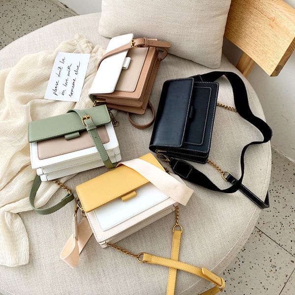 2020 new female bag crossbody hit color wild small square bag chain shoulder female
2020 new female bag crossbody hit color wild small square bag chain shoulder female