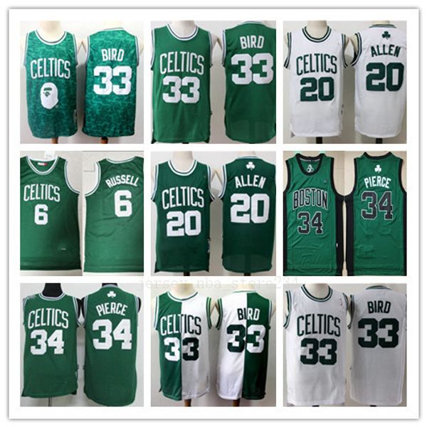retro mens 33 larry bird boston celtics jersey 20 ray allen 34 paul pierce 6 russell hardwoods classics basketball jerseys green, Black;red
retro mens 33 larry bird boston celtics jersey 20 ray allen 34 paul pierce 6 russell hardwoods classics basketball jerseys green, Black;red