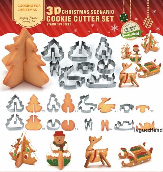 3d christmas scenario cookie cutter 8pcs/set stainless steel cookie moulds fondant cake mold diy baking tools
3d christmas scenario cookie cutter 8pcs/set stainless steel cookie moulds fondant cake mold diy baking tools