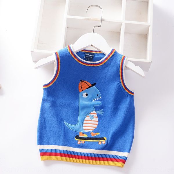 children's sweater boys' autumn clothes 2020 new baby's woolen sweater vest cartoon cute single-layer pullover knitted vest, Blue
children's sweater boys' autumn clothes 2020 new baby's woolen sweater vest cartoon cute single-layer pullover knitted vest, Blue