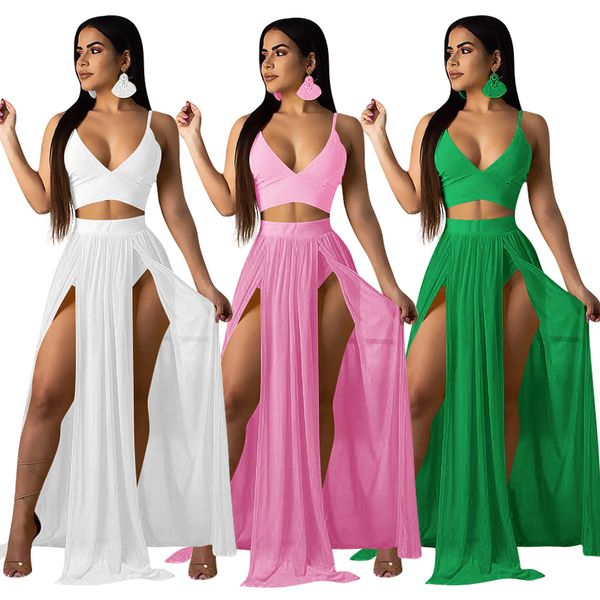 spot 2020 european-style spring and summer fashion solid color casual chiffon suspender two-piece skirt, support mixed batch, White
spot 2020 european-style spring and summer fashion solid color casual chiffon suspender two-piece skirt, support mixed batch, White