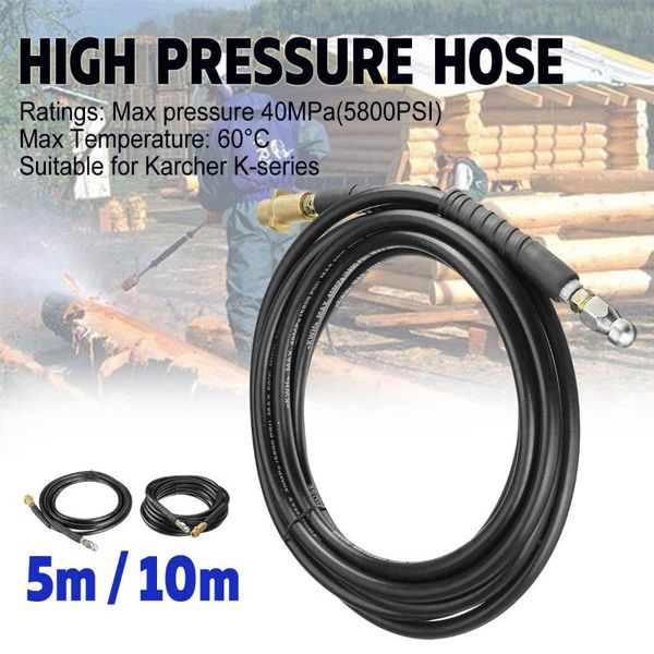 5m/10m 40mpa 5800psi high pressure washer water cleaning hose car water tube washer extension hose for k k2 k4 k5 k7
5m/10m 40mpa 5800psi high pressure washer water cleaning hose car water tube washer extension hose for k k2 k4 k5 k7