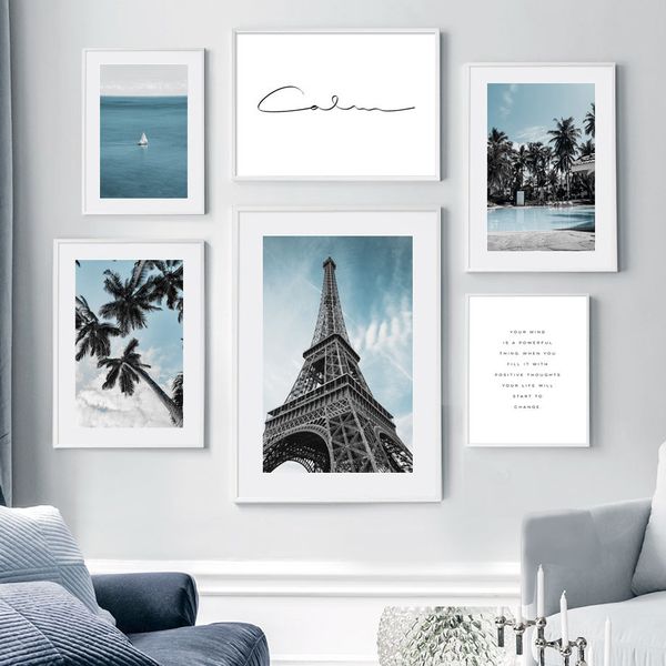 ocean beach coconut tree paris tower nordic posters and prints wall art canvas painting wall pictures for living room home decor
ocean beach coconut tree paris tower nordic posters and prints wall art canvas painting wall pictures for living room home decor