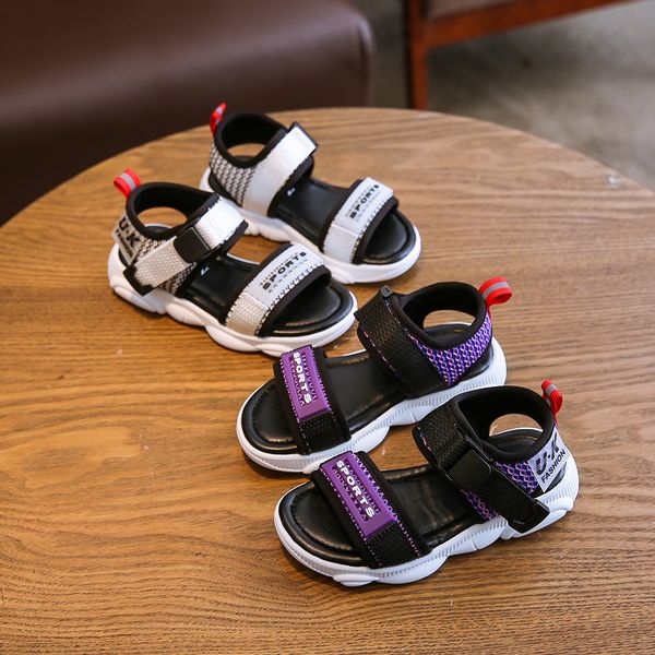 2020 new bear sports fashion medium and large soft bottom sandals children's shoes children's shoes sandals, Black;red
2020 new bear sports fashion medium and large soft bottom sandals children's shoes children's shoes sandals, Black;red