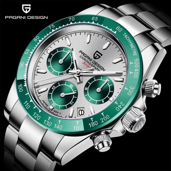 pagani design brand men sports quartz watch luxury men waterproof wristwatch new fashion casual watch relogio masculino, Slivery;brown
pagani design brand men sports quartz watch luxury men waterproof wristwatch new fashion casual watch relogio masculino, Slivery;brown