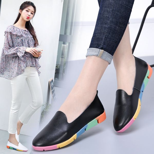 women's sneakers flat bottom breathable walking shoes slip-on comfort lightweight shoes female, Black
women's sneakers flat bottom breathable walking shoes slip-on comfort lightweight shoes female, Black