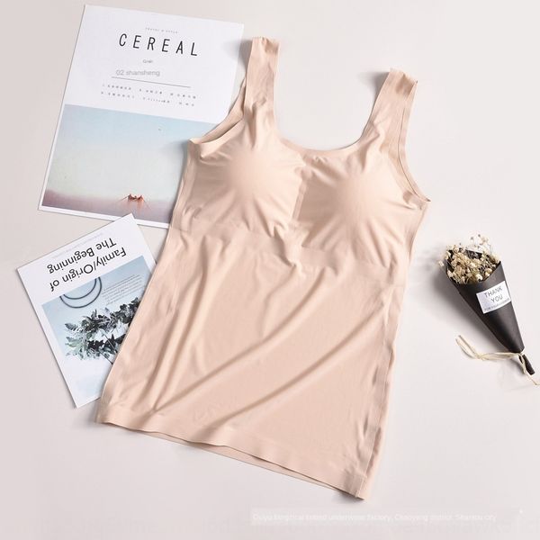 2020 осень ice шелковый сплошной цвет жилет не стальное кольцо тонкий все-матч девушка жилет, White 
2020 осень ice шелковый сплошной цвет жилет не стальное кольцо тонкий все-матч девушка жилет, White